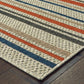 Latitude 602W3 Grey Outdoor Rug