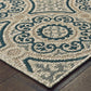 Latitude 609X3 Grey Outdoor Rug