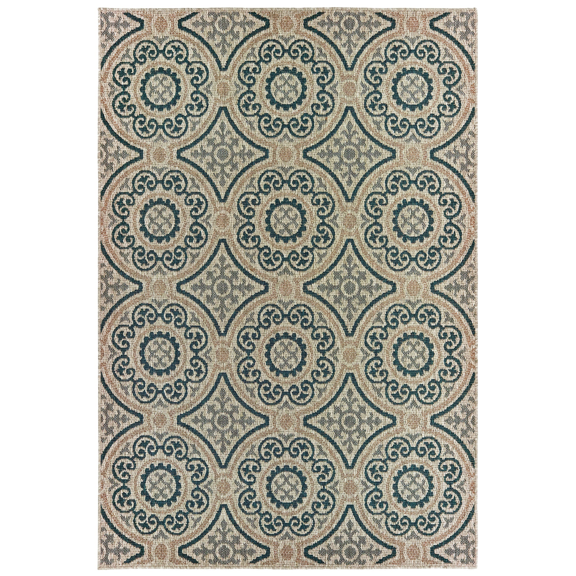 Latitude 609X3 Grey Outdoor Rug