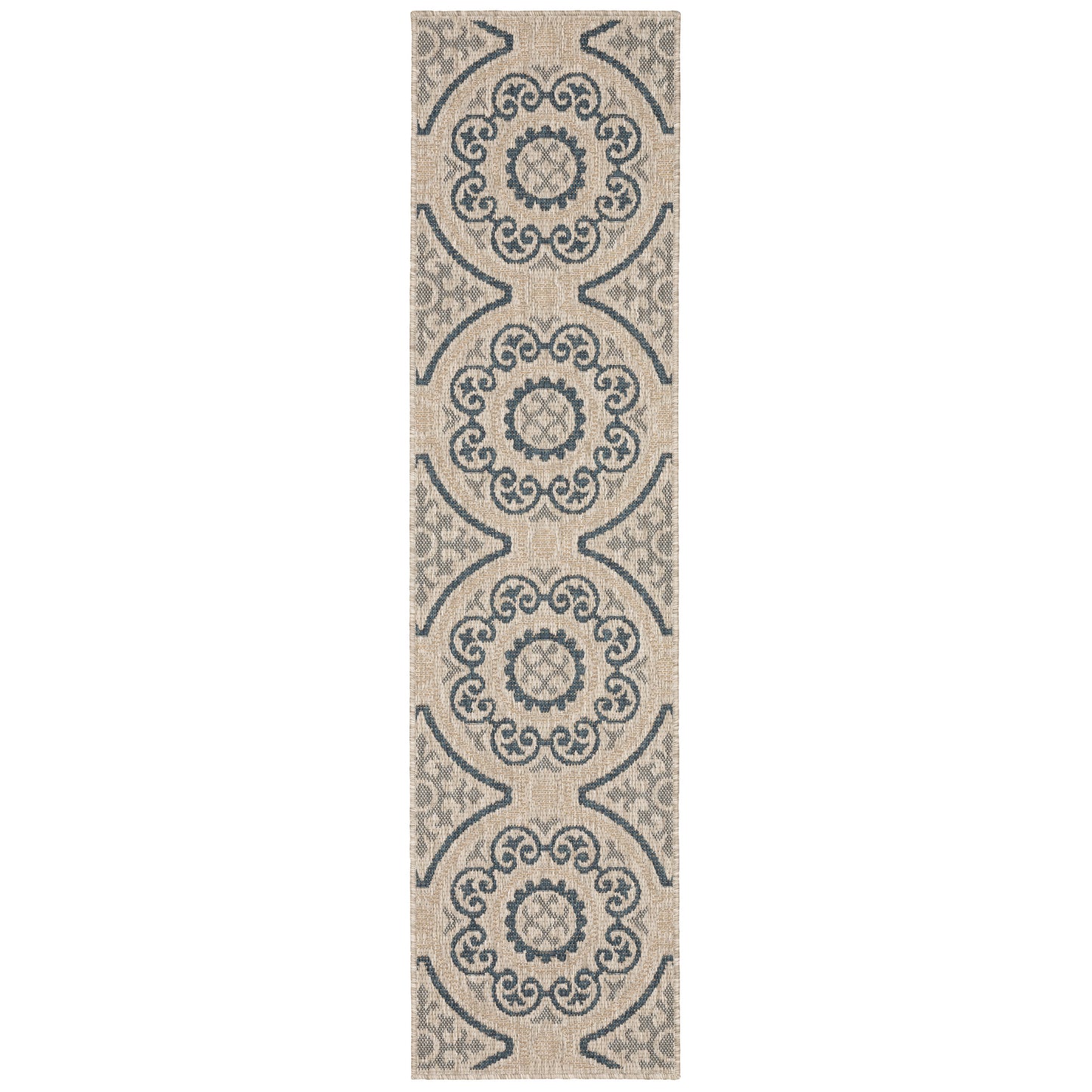 Latitude 609X3 Grey Outdoor Rug