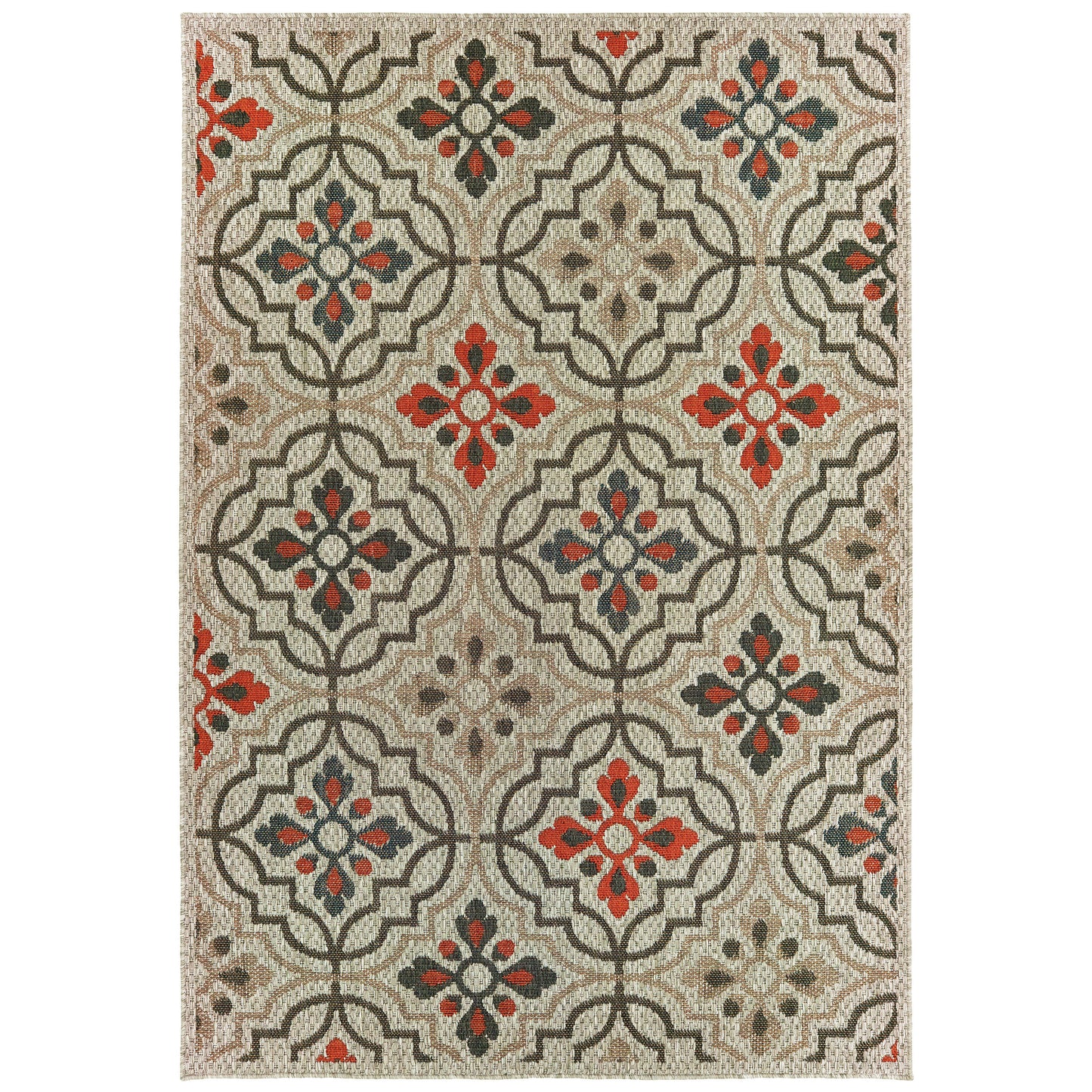 Latitude 709Y3 Grey Outdoor Rug