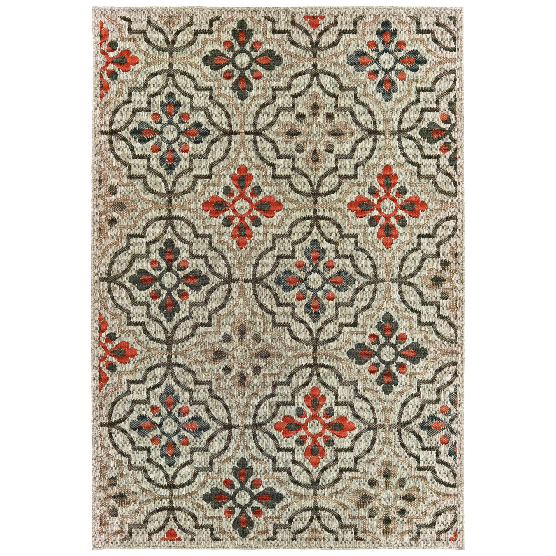 Latitude 709Y3 Grey Outdoor Rug