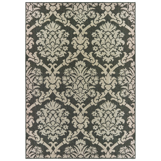 Latitude 8020K Grey Outdoor Rug