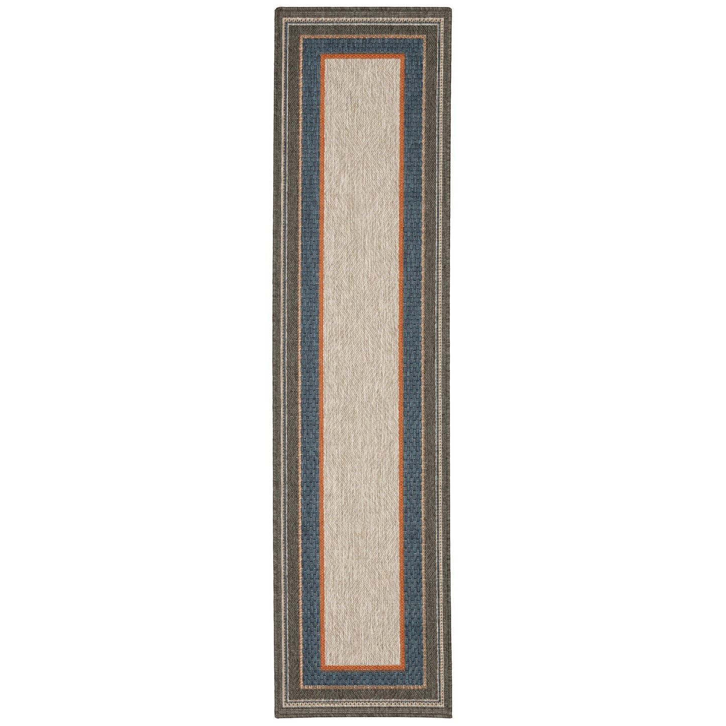 Latitude 8021L Grey Outdoor Rug