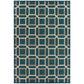 Latitude 806B3 Blue Outdoor Rug