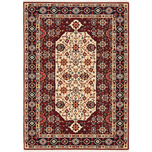 Lilihan 1802W Red Oriental Rug