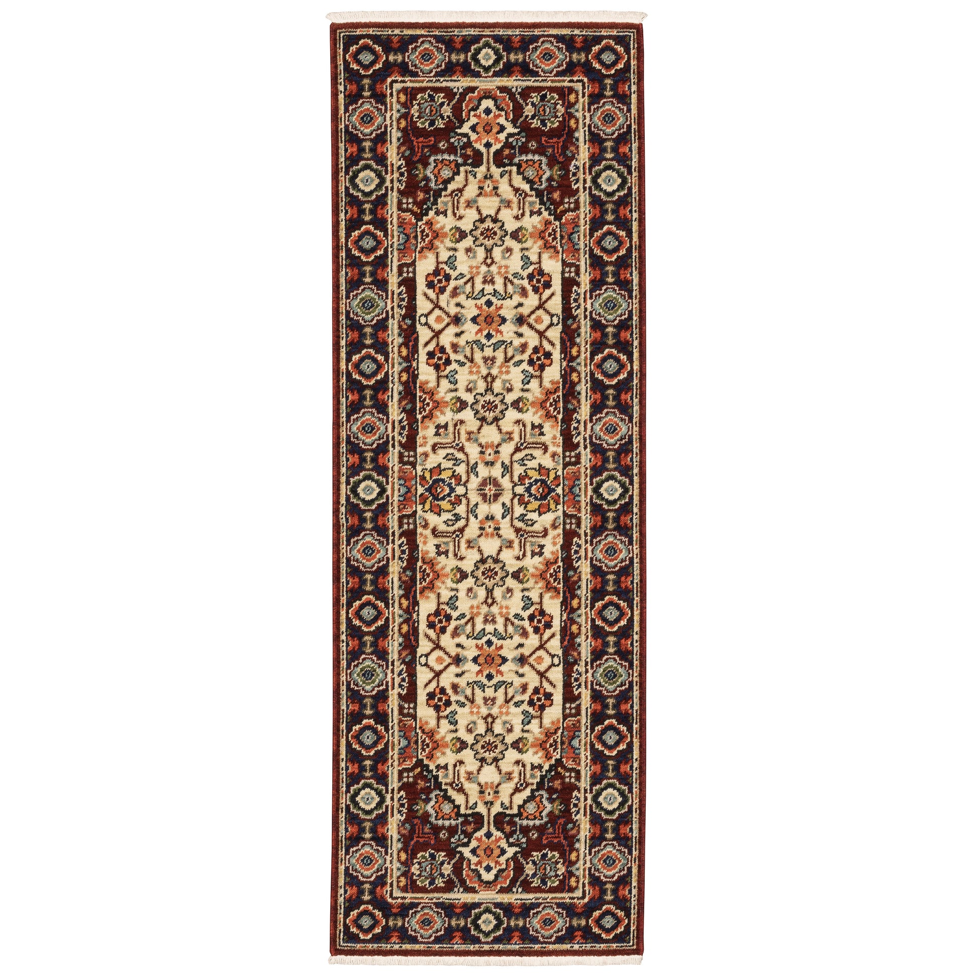 Lilihan 1802W Red Oriental Rug