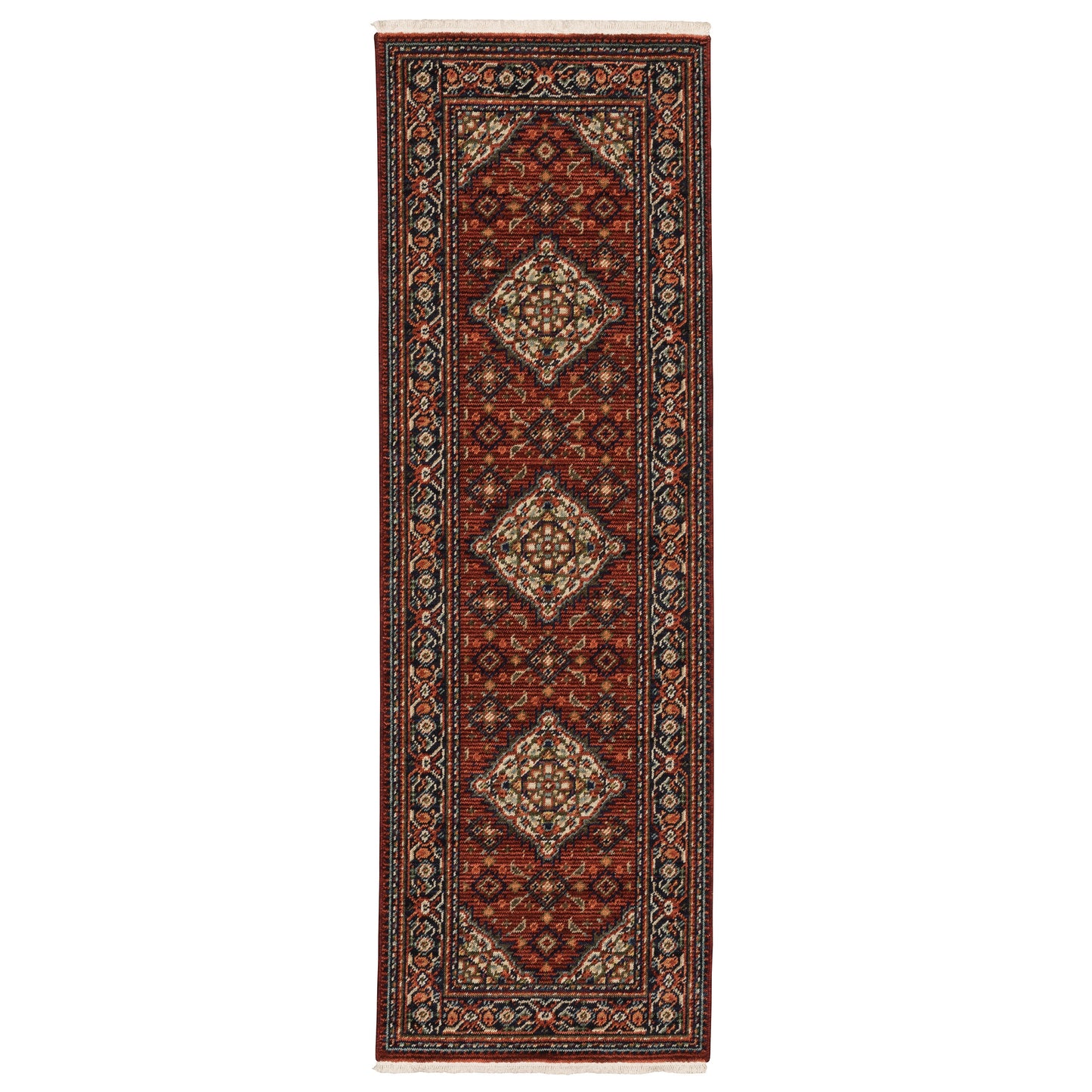 Lilihan 001C6 Red Medallion Rug