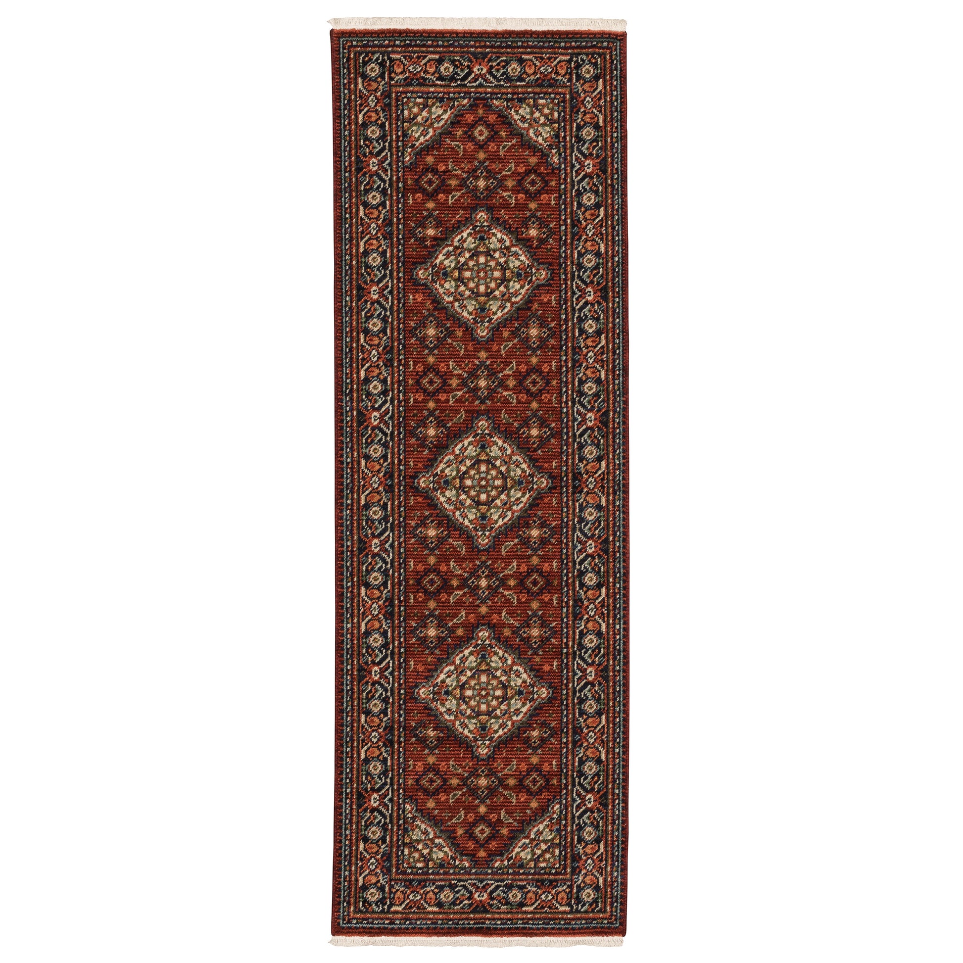 Lilihan 001C6 Red Medallion Rug