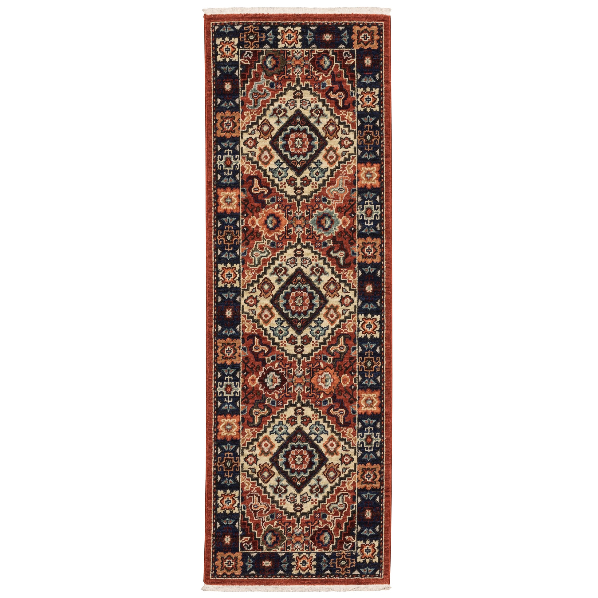 Lilihan 2061V Red Medallion Rug