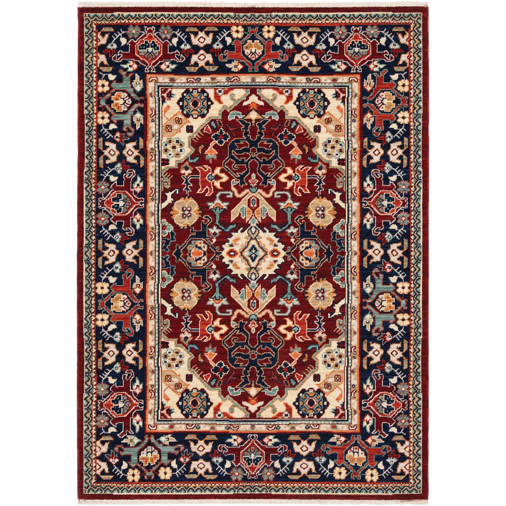 Lilihan 2062R Red Oriental Rug