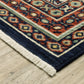 Lilihan 003B6 Navy Medallion Rug