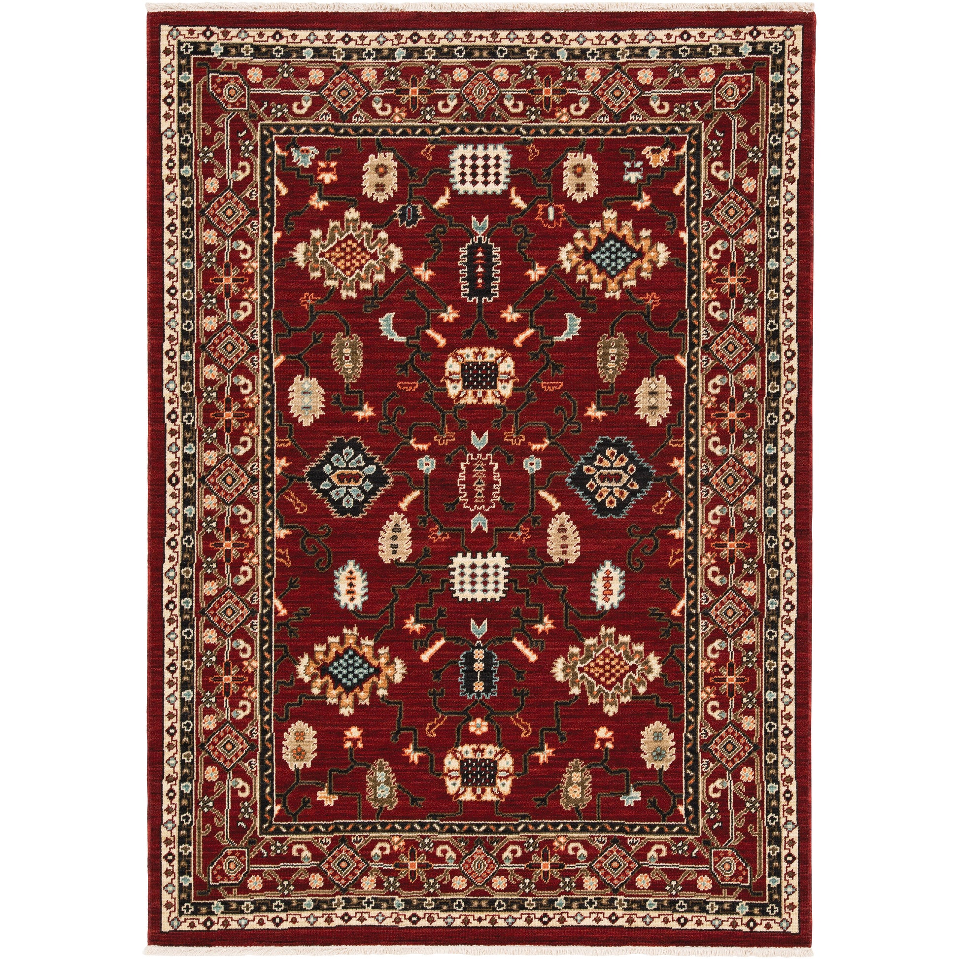 Lilihan 043S6 Red Oriental Rug