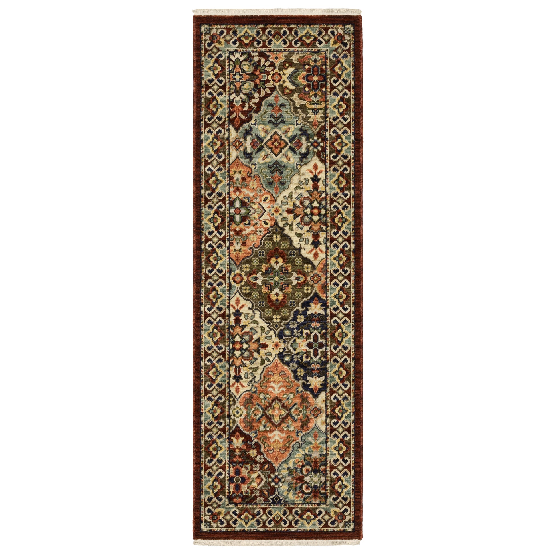 Lilihan 050X6 Red Trefoil Rug