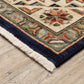 Lilihan 532B6 Navy Medallion Rug