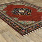 Lilihan 5503M Red Medallion Rug