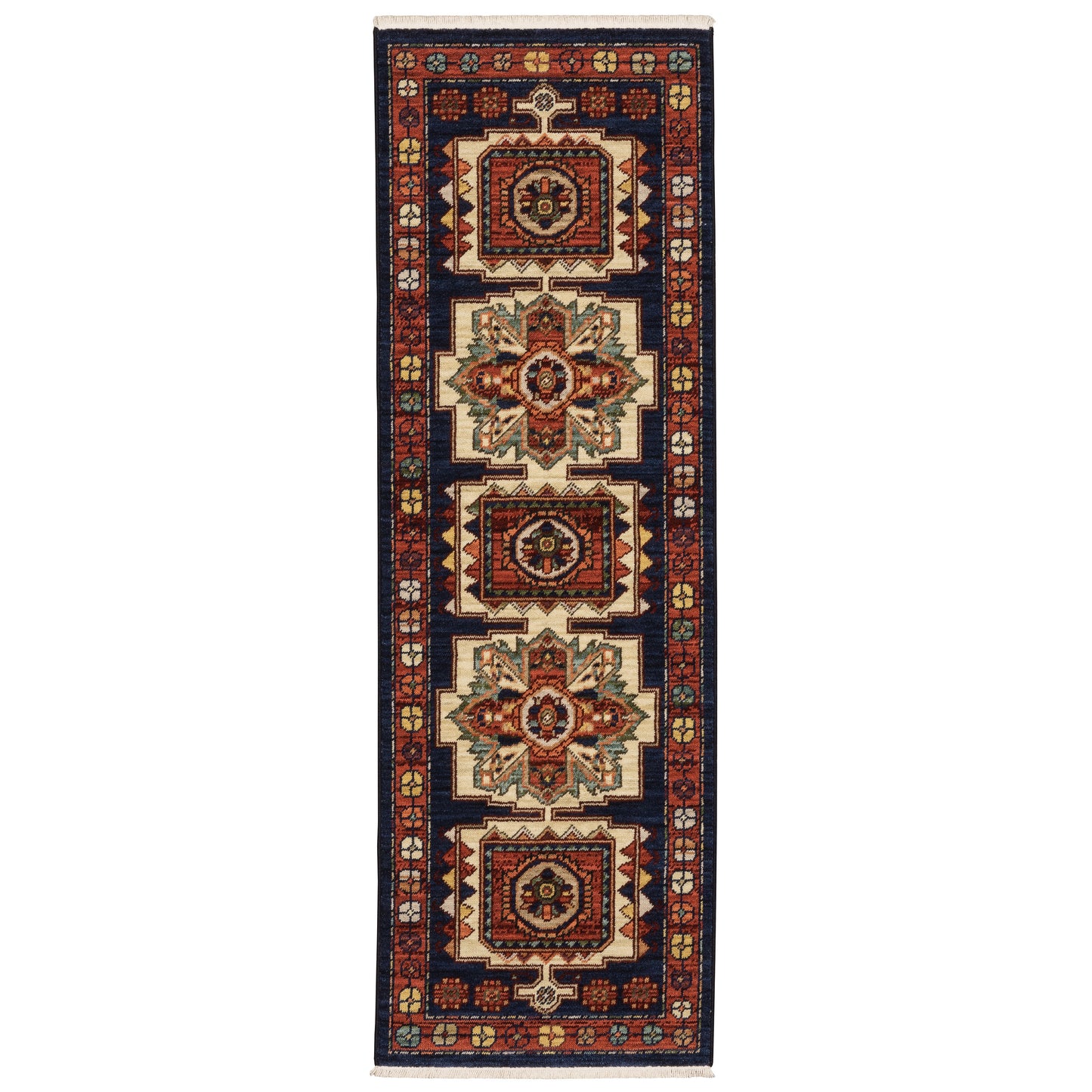 Lilihan 090B6 Blue Oriental Rug