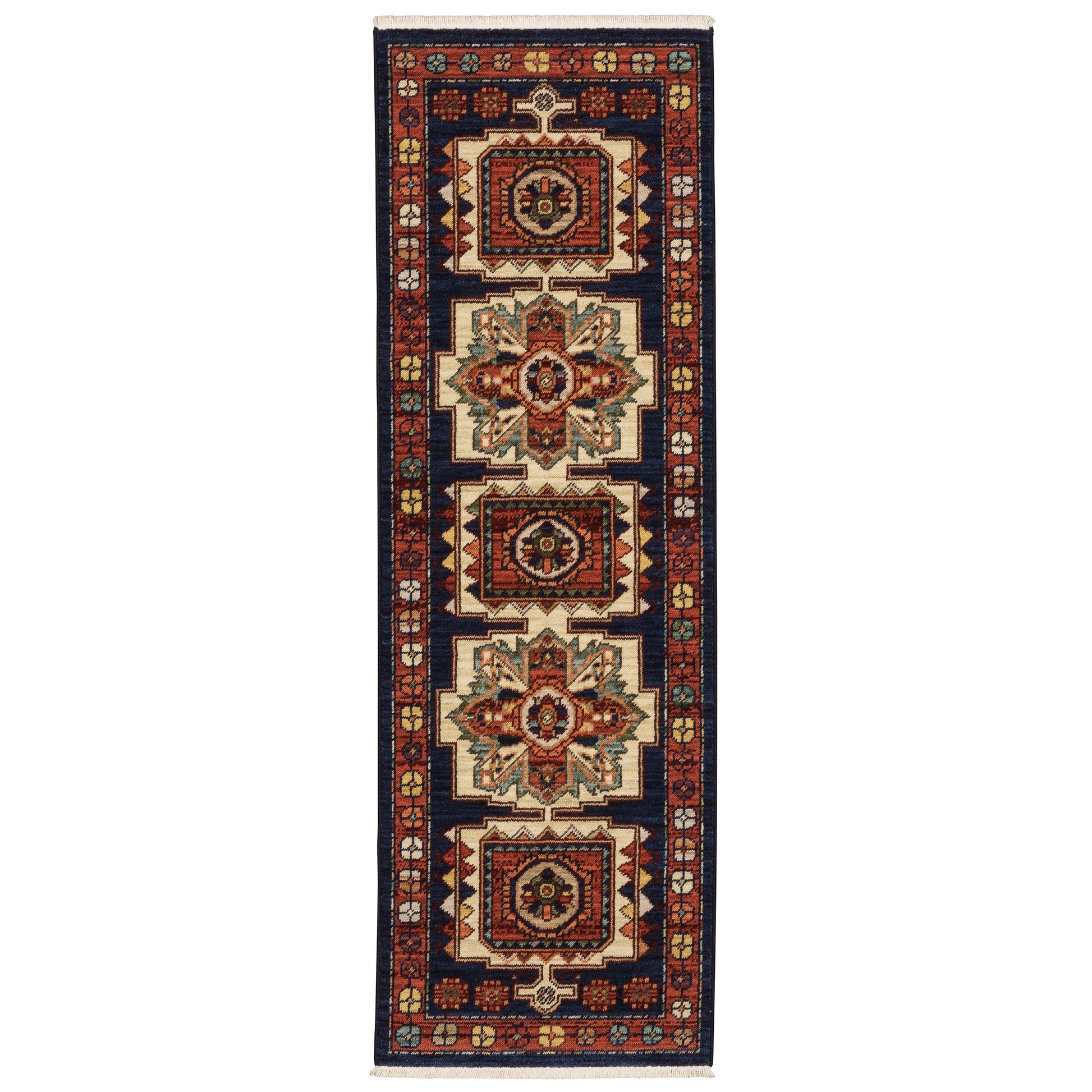 Lilihan 090B6 Blue Oriental Rug