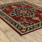 Lilihan 092R6 Red Medallion Rug
