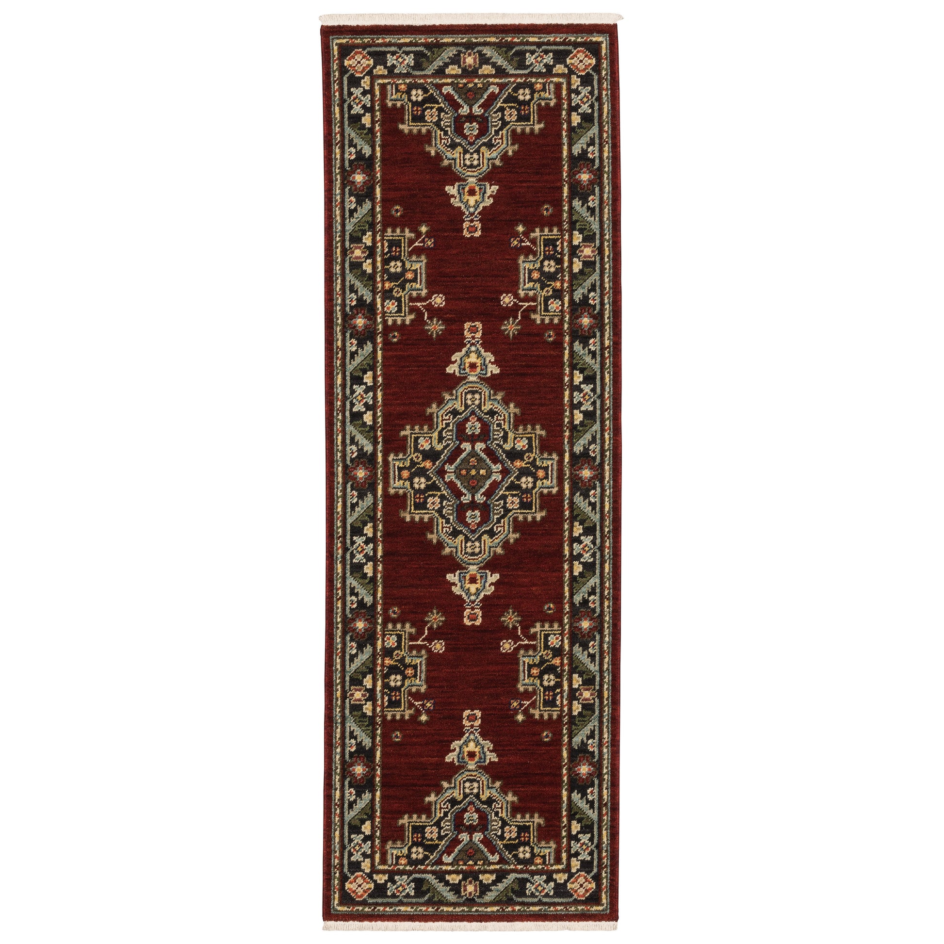 Lilihan 092R6 Red Medallion Rug
