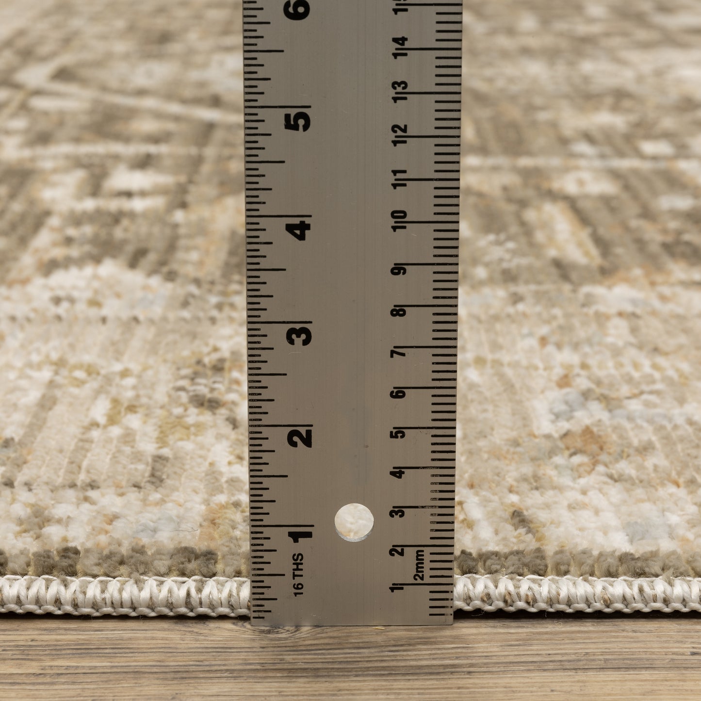 Lola Medallion Brown/ Beige Oriental Cut Pile Rug