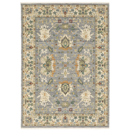 Lucca 2063L Blue Oriental Rug