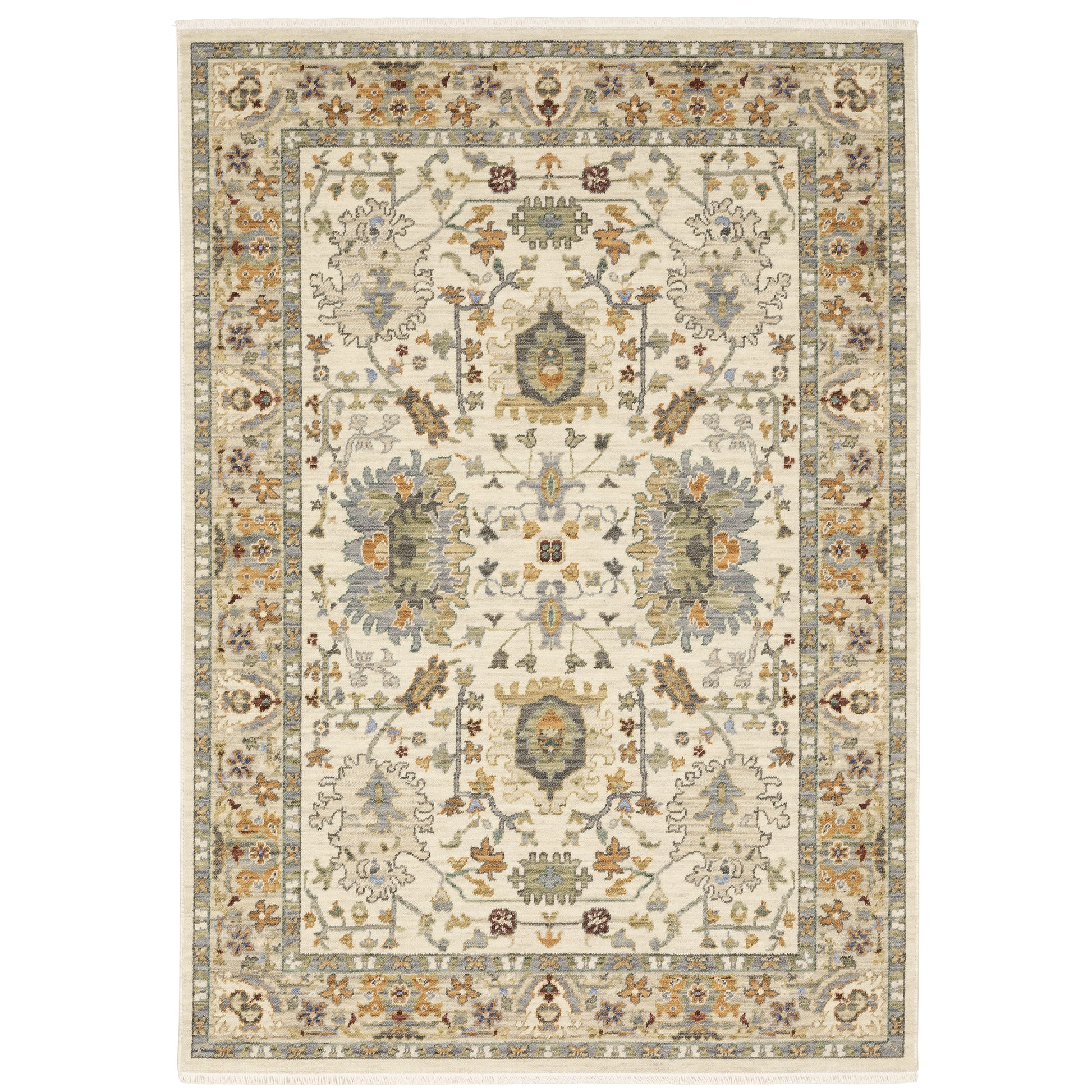 Lucca 2063Y Ivory Oriental Rug