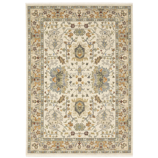 Lucca 2063Y Ivory Oriental Rug