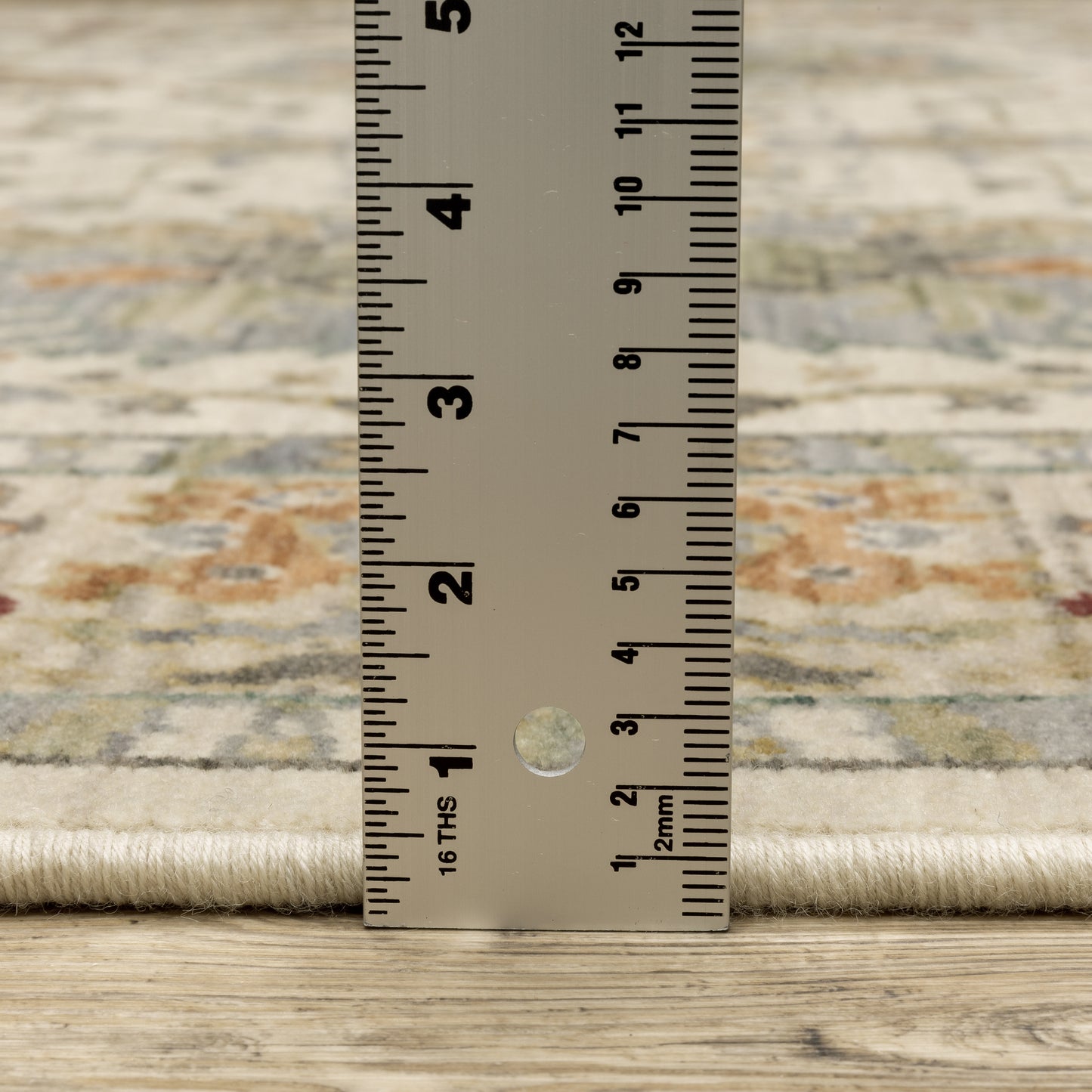 Lucca Oriental Ivory/ Multi Cut Pile Rug
