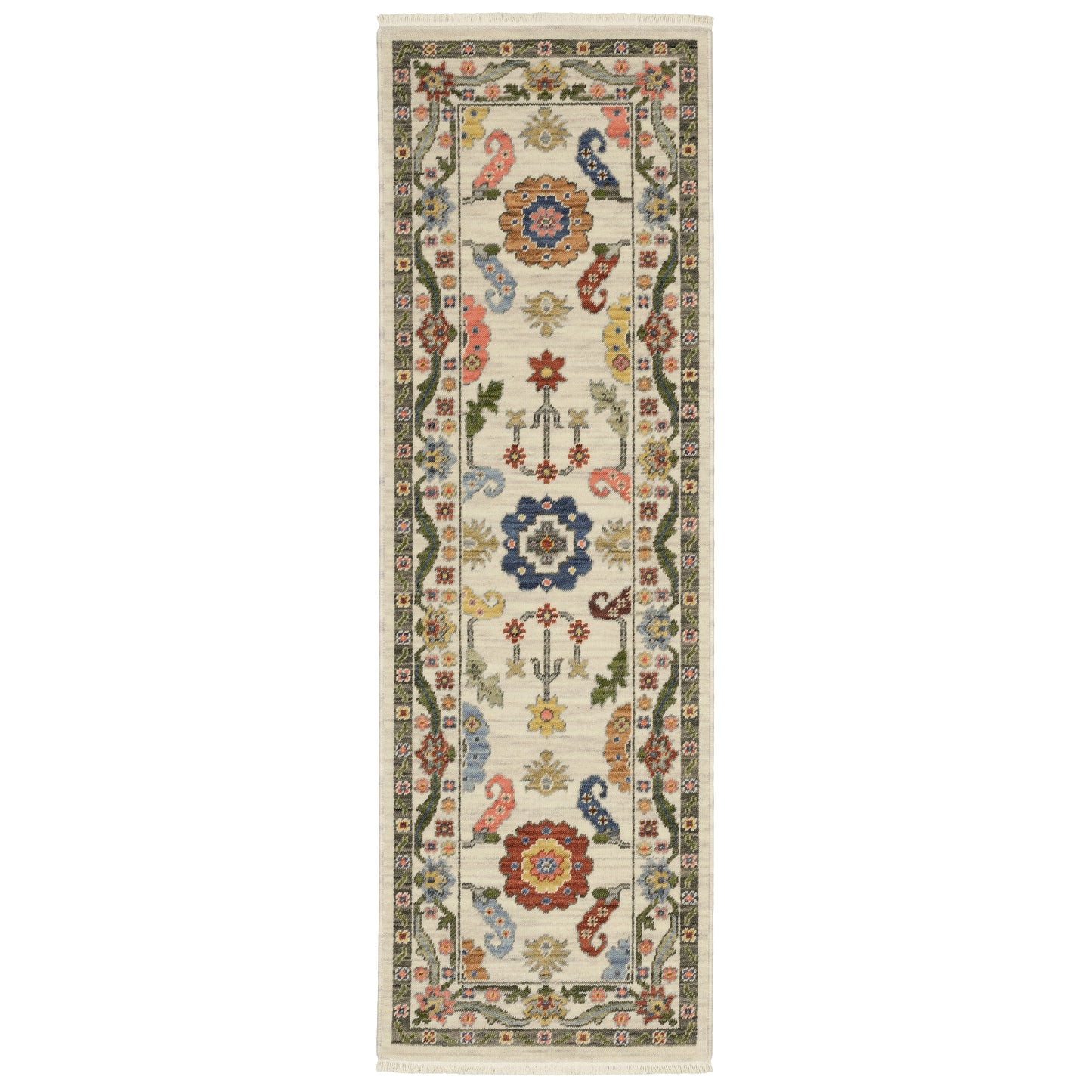 Lucca 5506W Ivory Oriental Rug