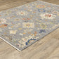 Lucca 5507E Grey Oriental Rug