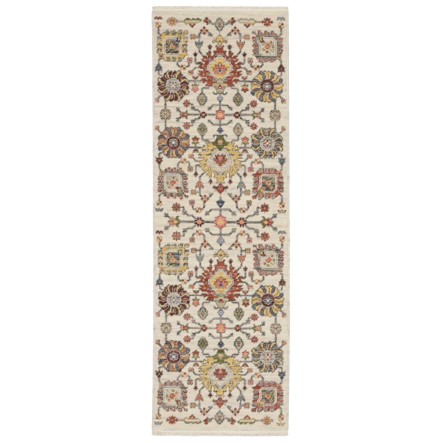 Lucca 8111W Ivory Oriental Rug