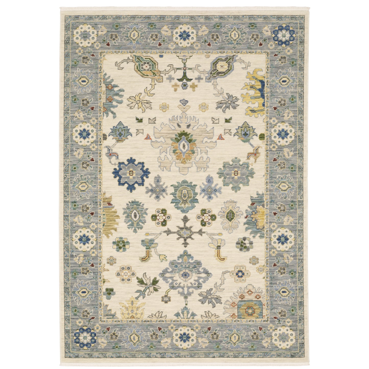 Lucca 846H1 Ivory Oriental Rug