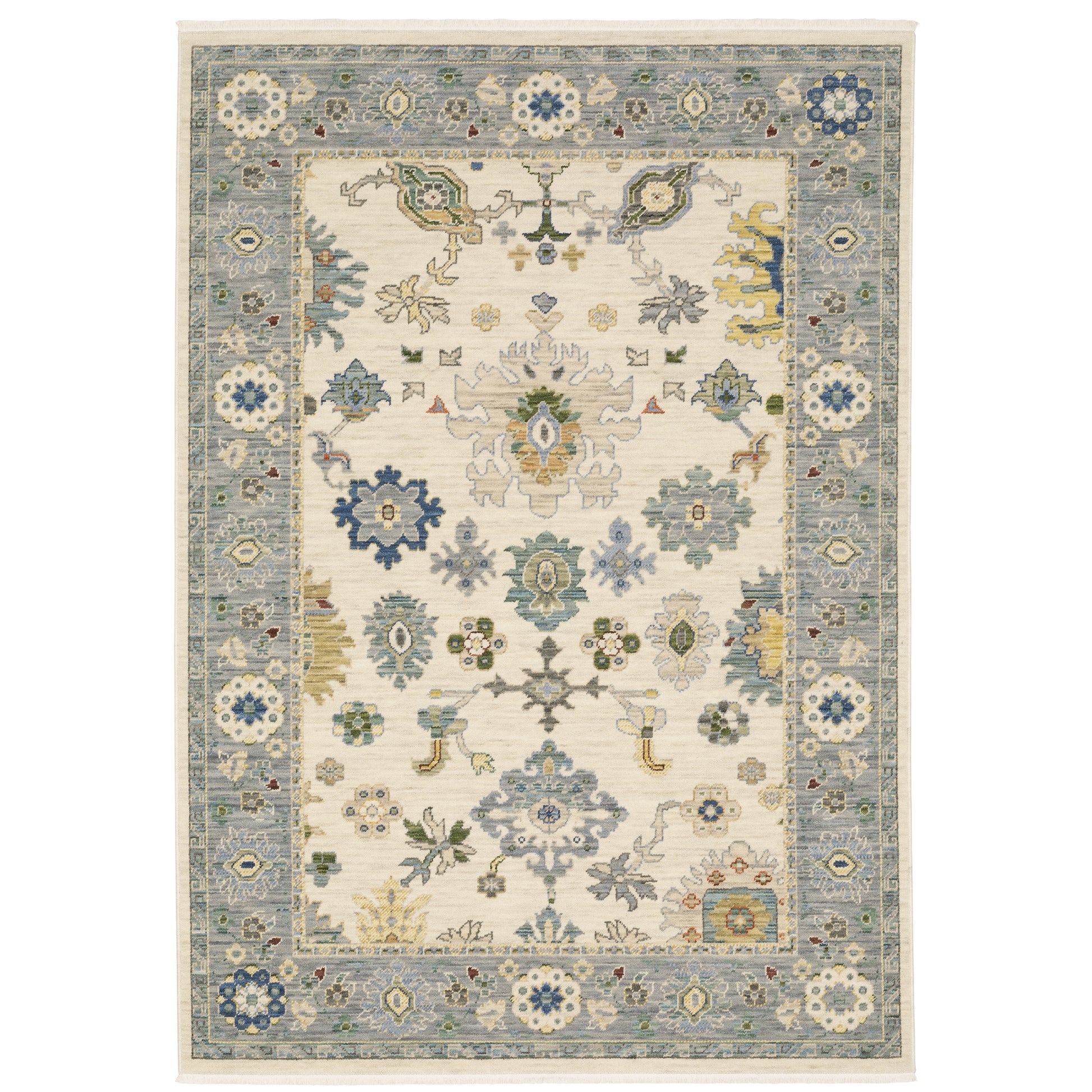 Lucca 846H1 Ivory Oriental Rug
