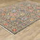 Lucca 093K1 Grey Oriental Rug