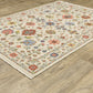 Lucca 093W1 Ivory Oriental Rug