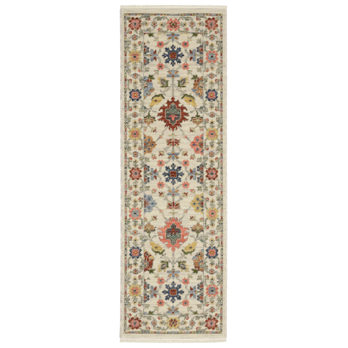 Lucca 093W1 Ivory Oriental Rug