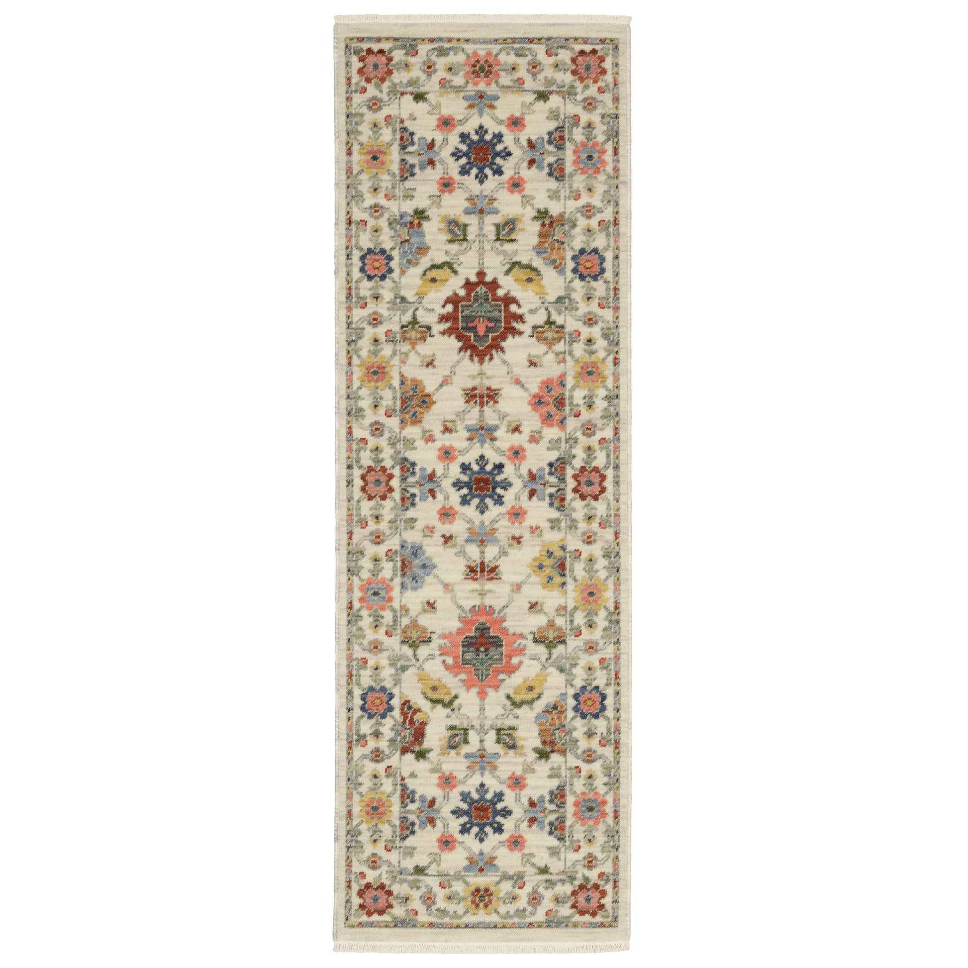 Lucca 093W1 Ivory Oriental Rug