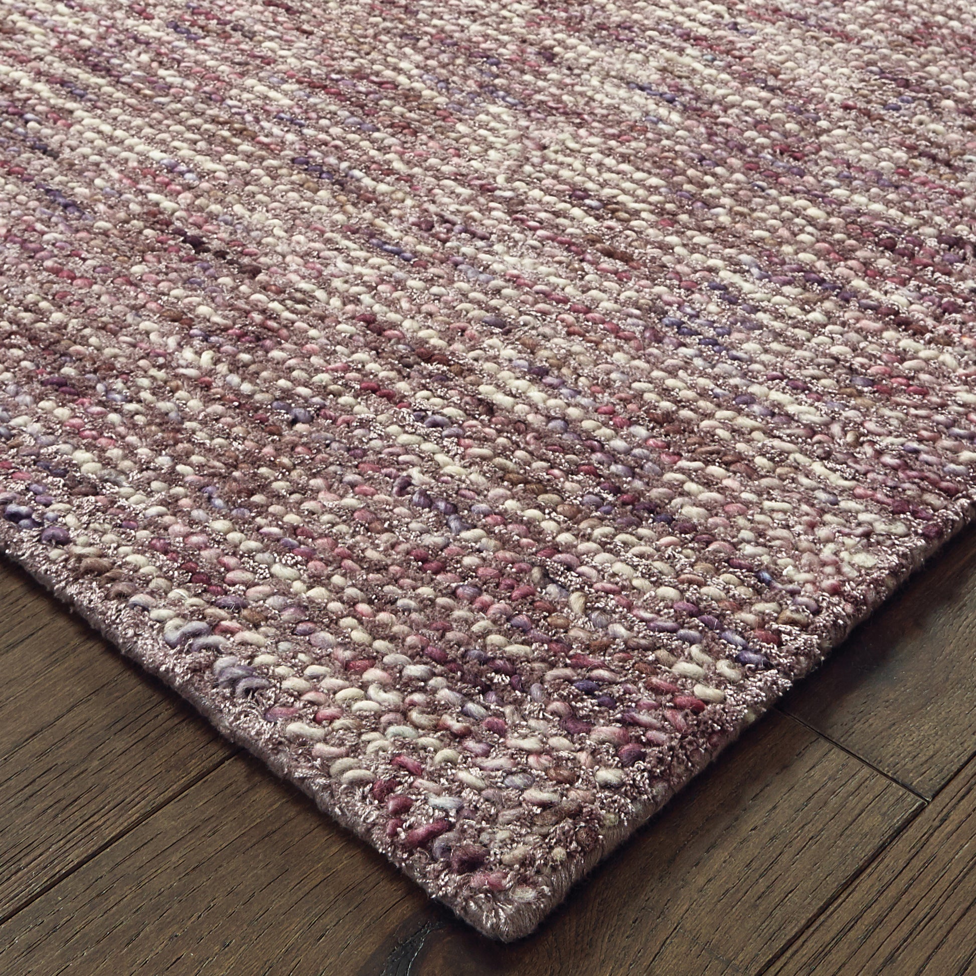 Lucent 45903 Purple Solid Rug
