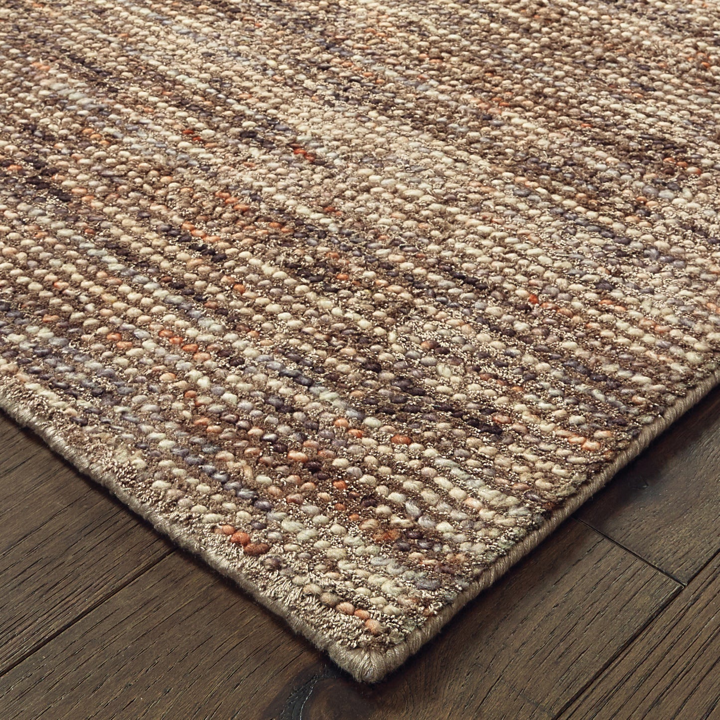 Lucent 45907 Taupe Solid Rug