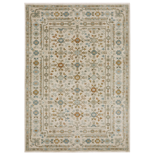 Maeve MAE01 Ivory Floral Rug