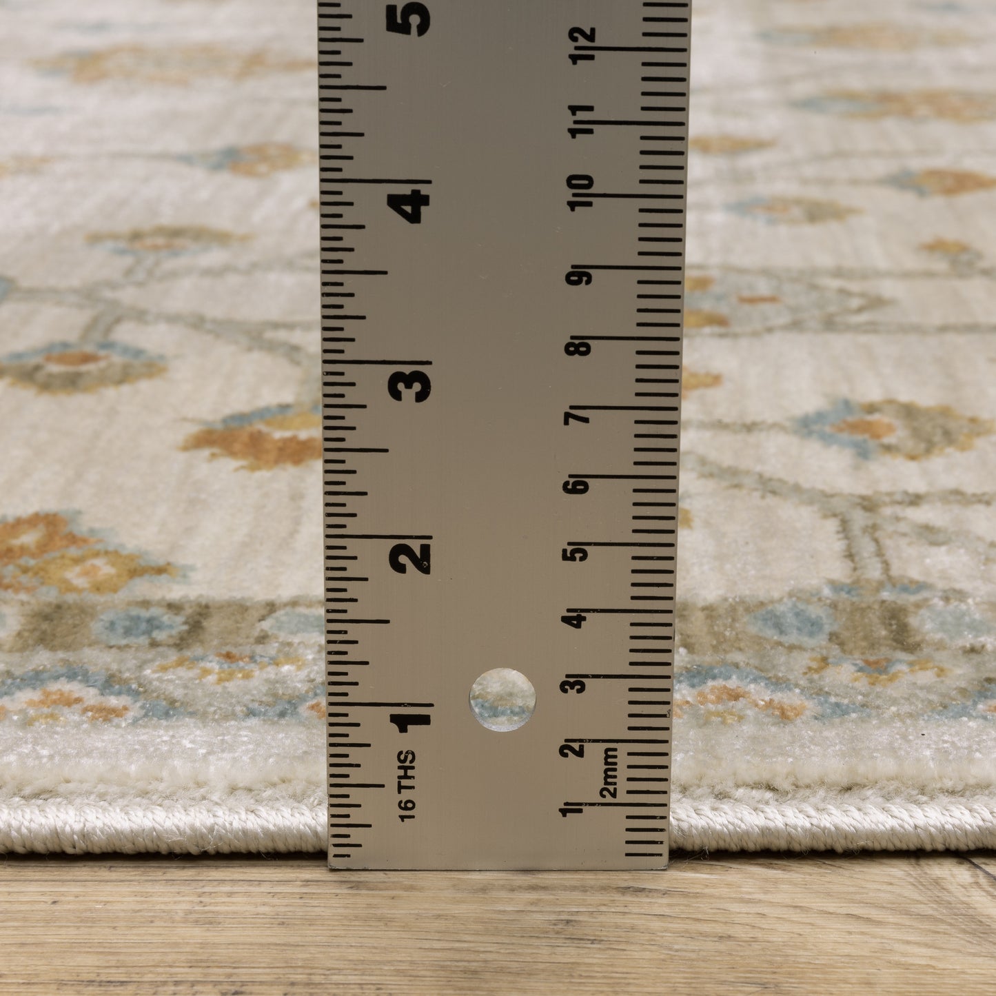 Maeve Floral Beige/ Rust Cut Pile Rug