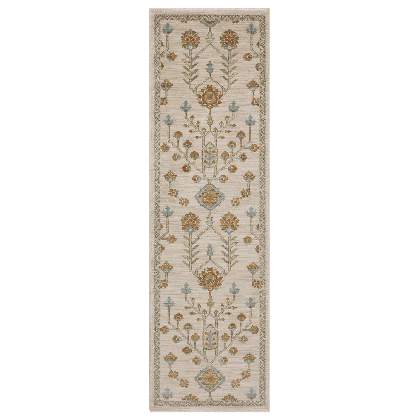 Maeve Mae07 Beige/ Rust Floral Rug
