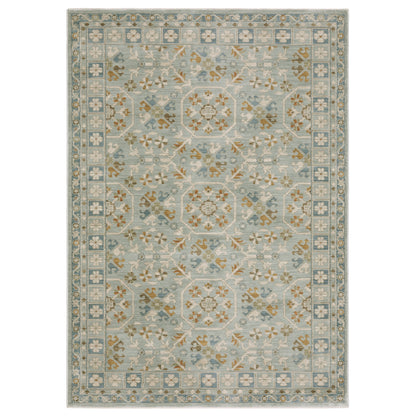 Maeve MAE14 Blue Floral Rug
