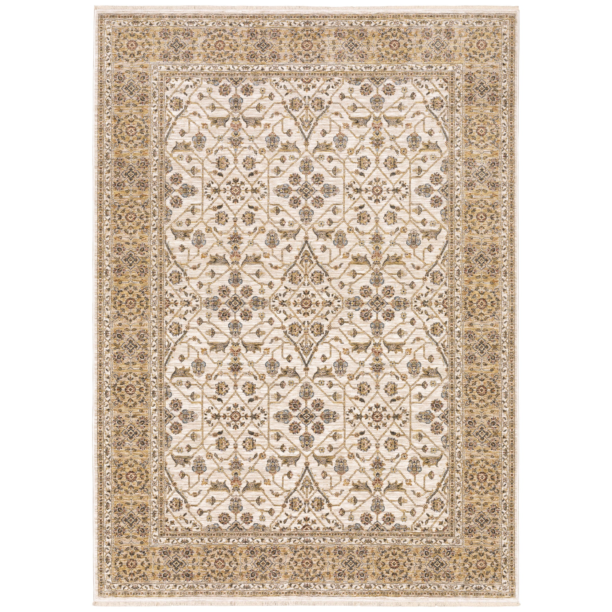 Maharaja 001J1 Ivory Oriental Rug