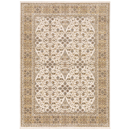 Maharaja 001J1 Ivory Oriental Rug
