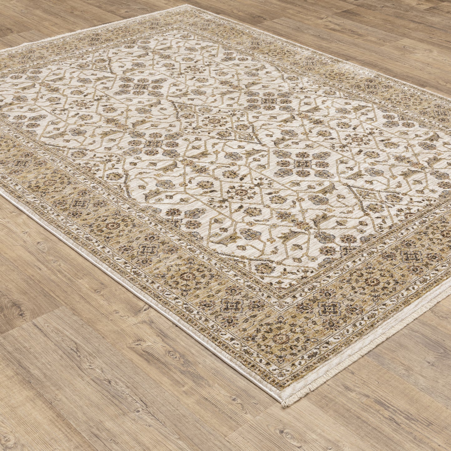 Maharaja 001J1 Ivory Oriental Rug