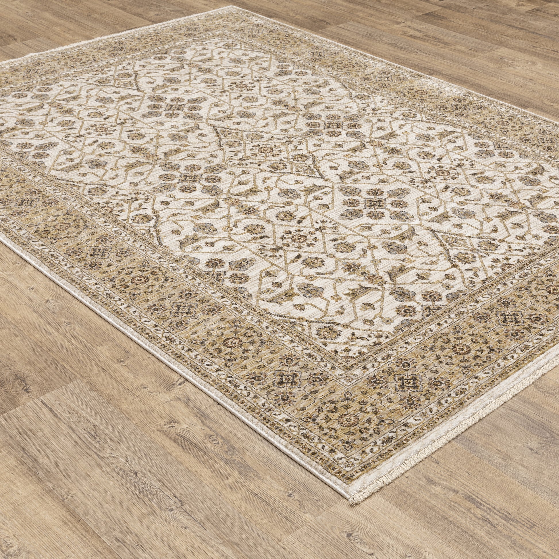 Maharaja 001J1 Ivory Oriental Rug