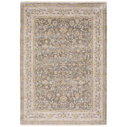 Maharaja 040M1 Grey Oriental Rug