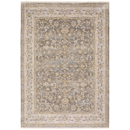 Maharaja 040M1 Grey Oriental Rug